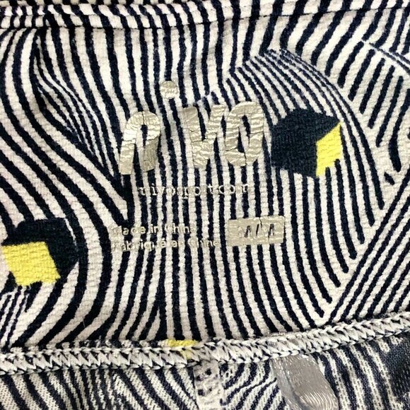 N*VO Golf Skort, Navy Blue & Yellow, Size M - Picture 8 of 10